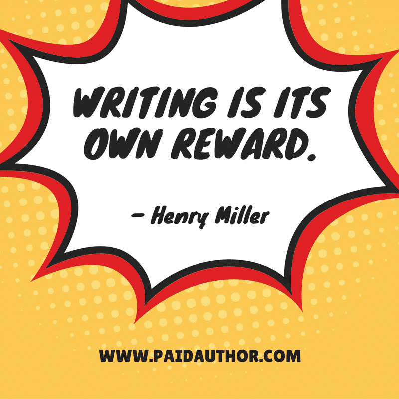 Famous Author Quotes for Writers by Henry Miller