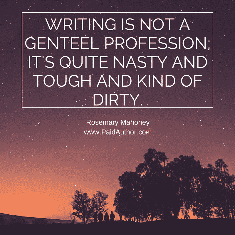 Rosemary Mahoney Quotes about Writing