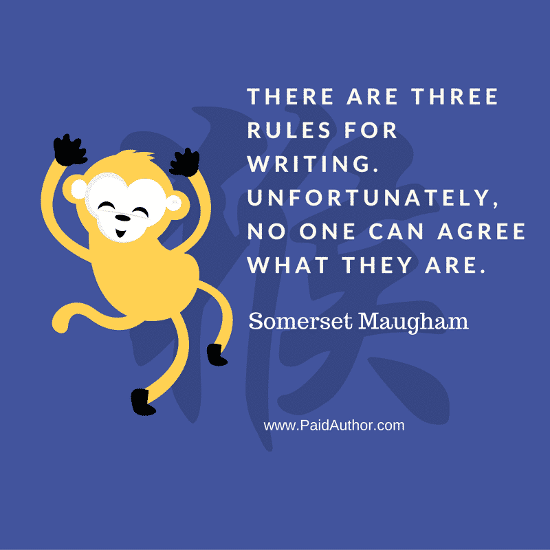 Somerset Maugham Quotes about Writing