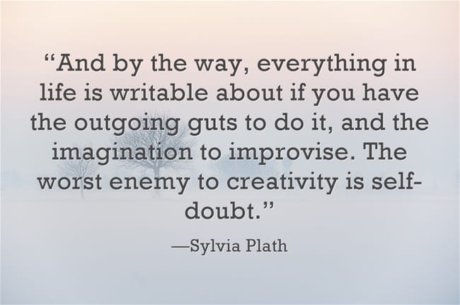 Author Quotes on Writing by Sylvia Plath